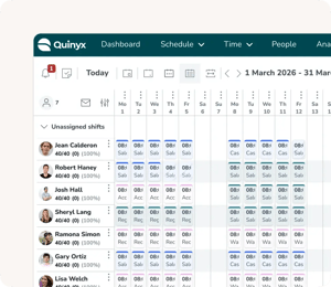 Build fair, reliable schedules – at scale