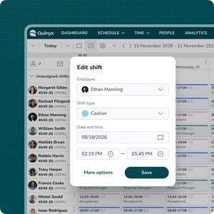 Manage your workforce. Simplify every shift.